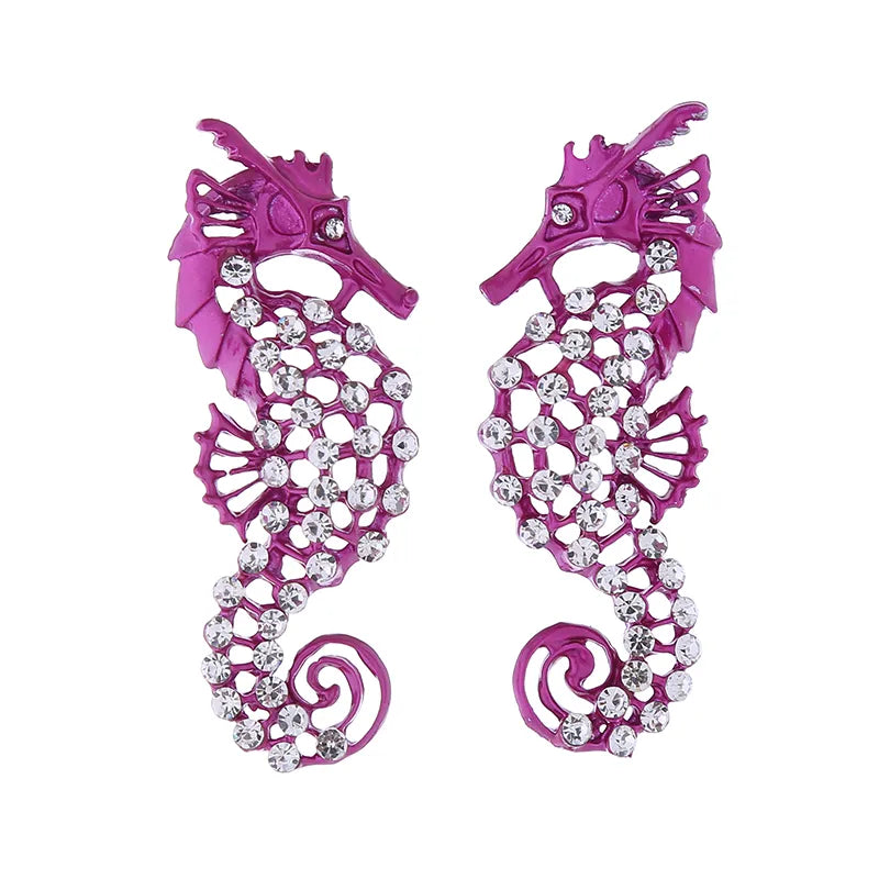 Aquatic Spark - Pink Earrings - Alies Bling Bar
