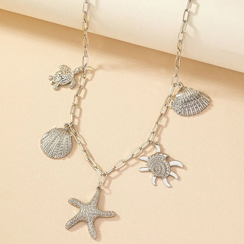 Mariner’s Charm - Silver Necklace - Alies Bling Bar