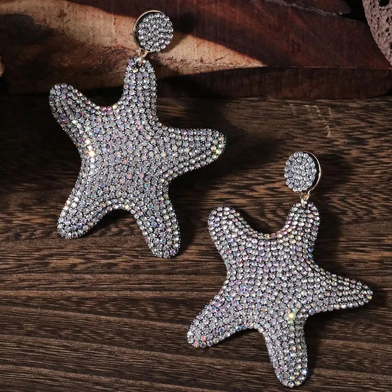 Twilight Tides - Multi Iridescent Post Earrings - Alies Bling Bar