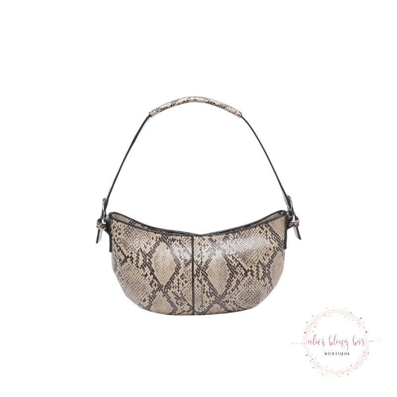 Vintage Chic - Snake Print Bag- Wow Wed - Alies Bling Bar