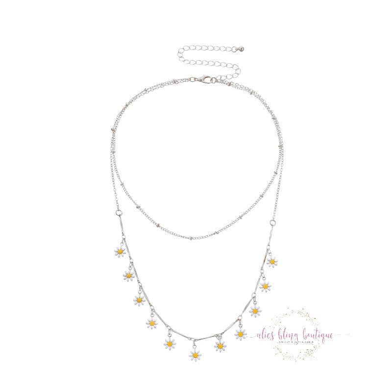 Daisy Chain Necklace - Wow Wed - Alies Bling Bar