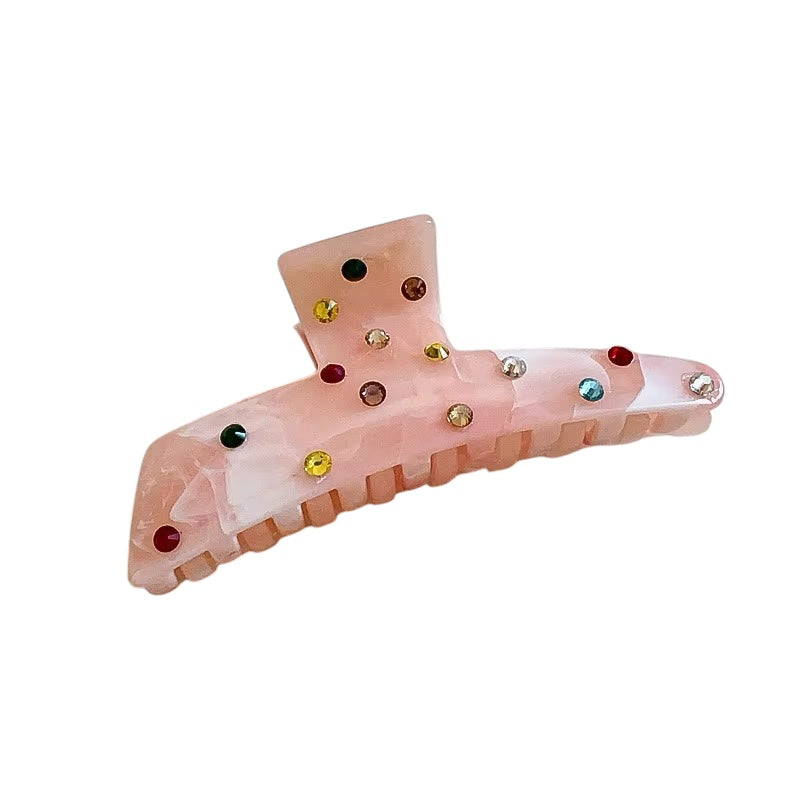 Glam Snap - Pink Hair Clip - Alies Bling Bar