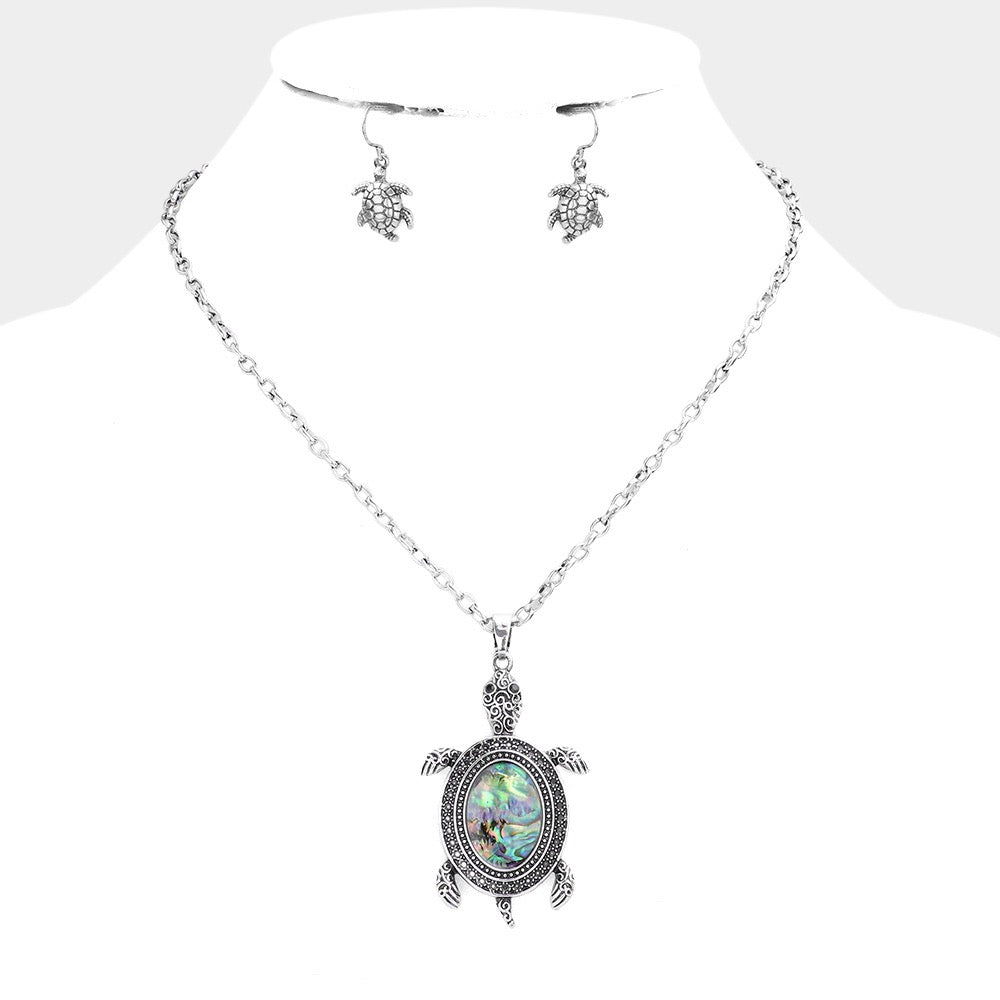 Reef Ritual - Abalone Necklace - Alies Bling Bar
