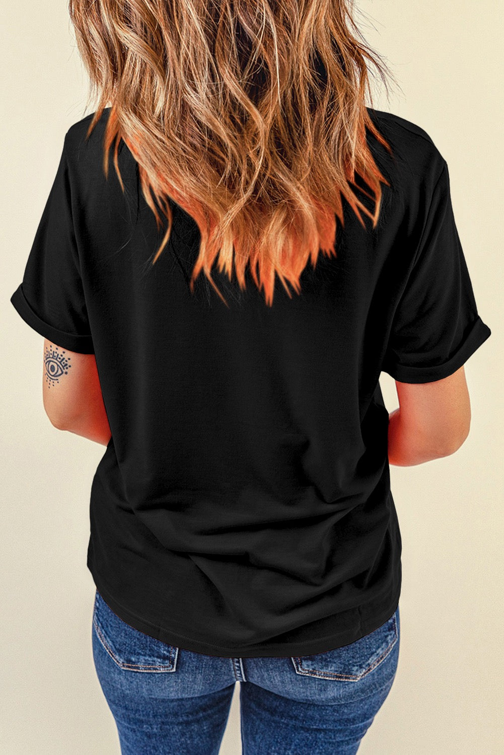 Magic Clover -Black Tee - Alies Bling Bar