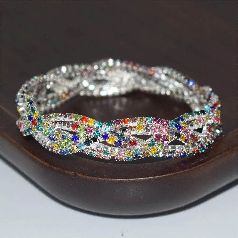Rainbow Breeze - Multi Bracelet - Alies Bling Bar