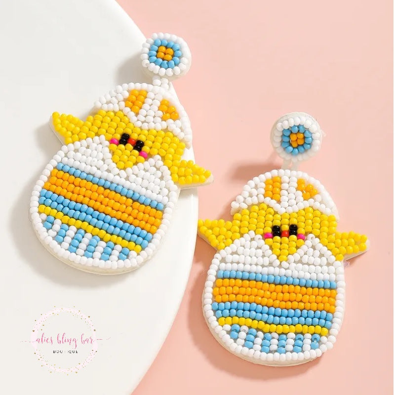 Hatching Happiness - Multi Drop Earrings - Alies Bling Bar