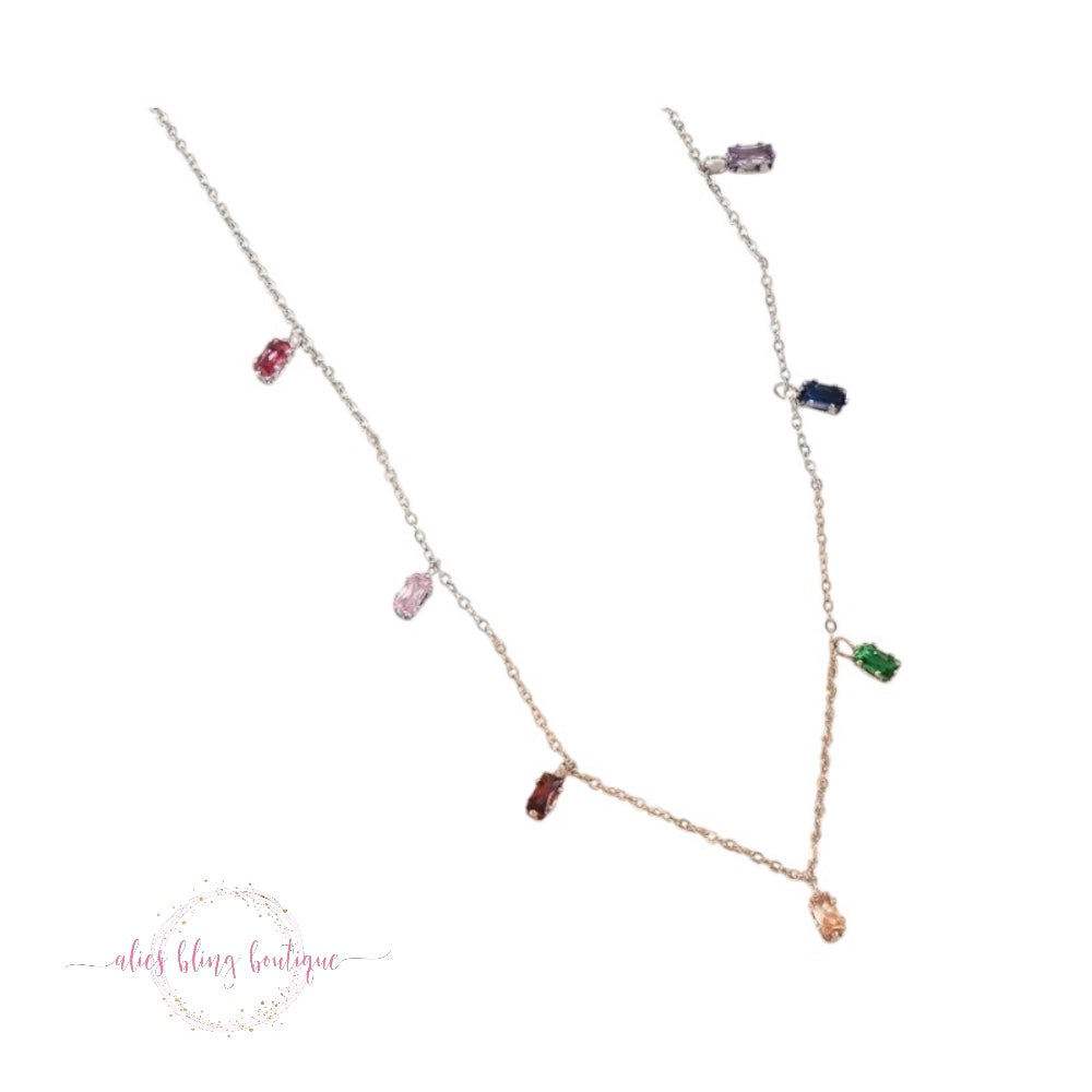 Life In Color Necklace - Alies Bling Bar