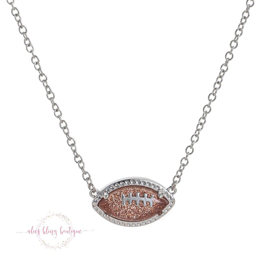 Touchdown Treasure Necklace - Alies Bling Bar