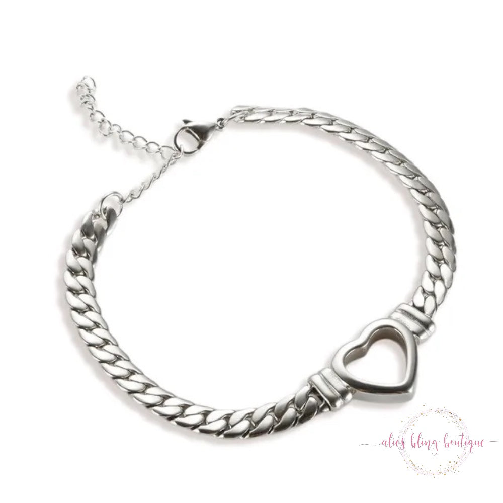 Heart's Whisper Bracelet - Alies Bling Bar