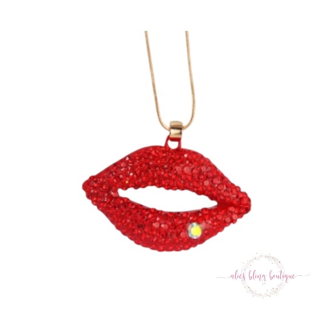 Lovers Kiss Necklace - Alies Bling Bar