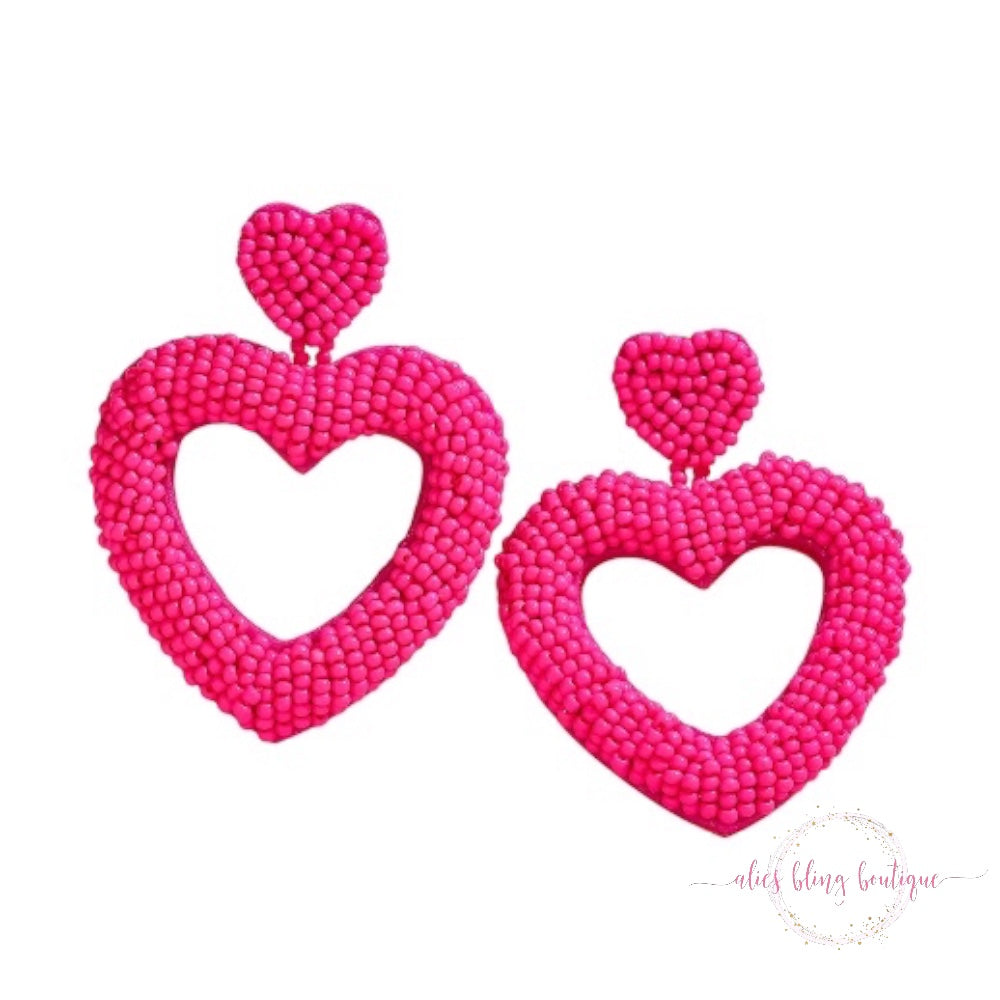 Open Your Heart Earrings - Wow Wed - Alies Bling Bar