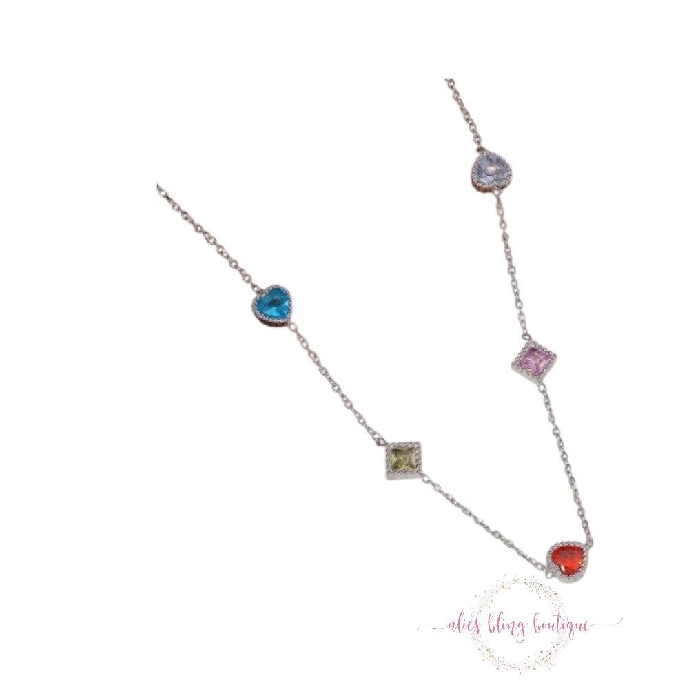 Color Of Love Necklace - Alies Bling Bar