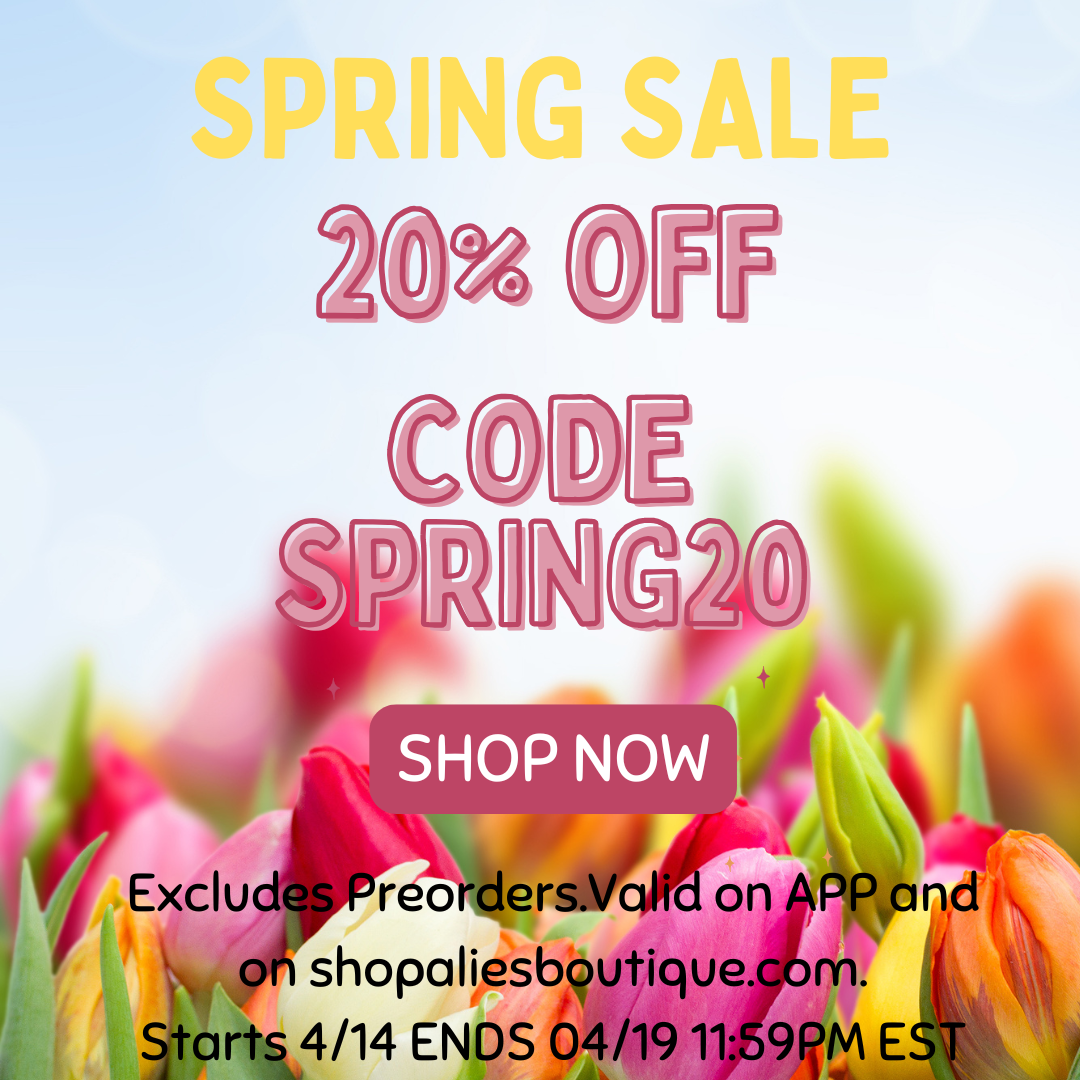 20% OFF SPRING SALE