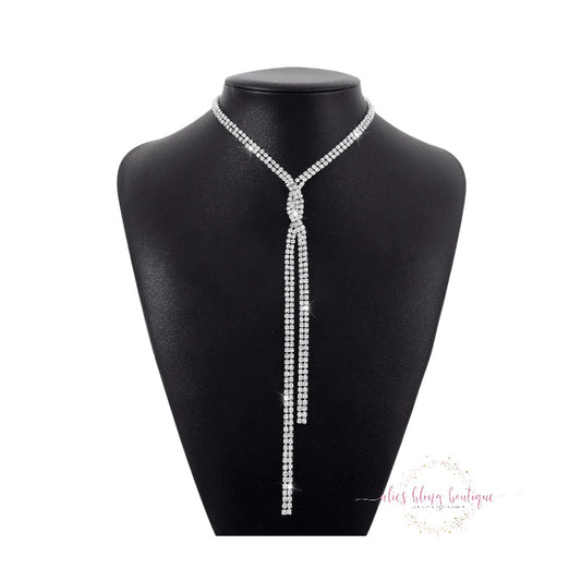 Dazzling Display - Gold Necklace - Alies Bling Bar