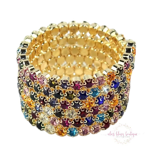 Twisted Chic - Multi Bracelet - Alies Bling Bar
