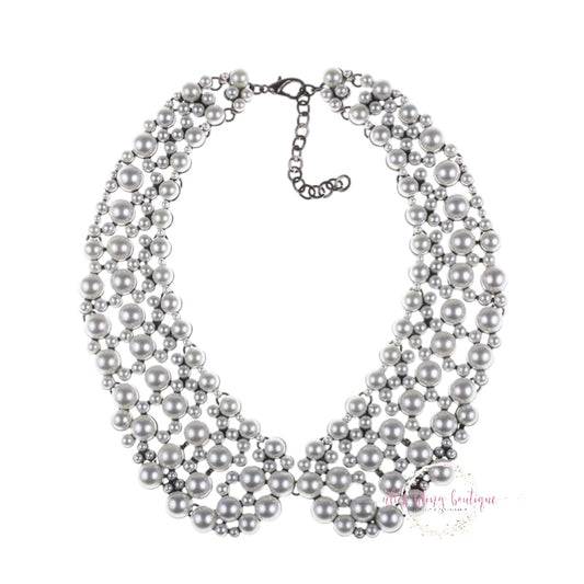 Dazzling Decadence - Pearl Necklace - Alies Bling Bar