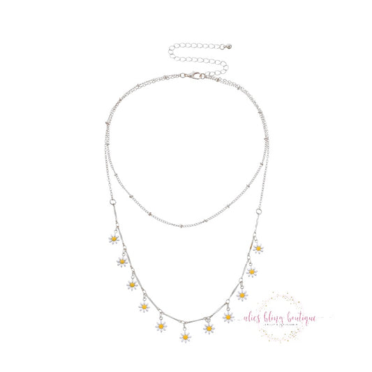 Daisy Chain Necklace - Wow Wed - Alies Bling Bar
