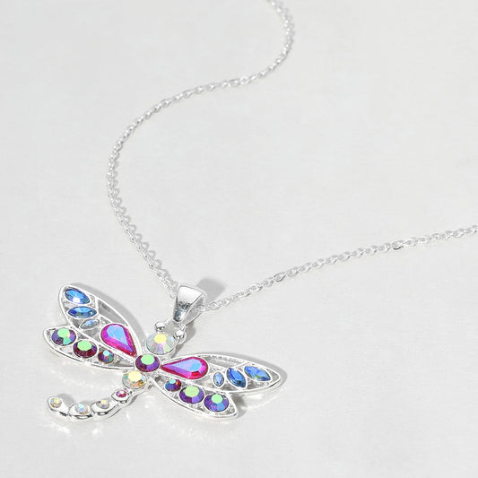 Moon Flutter - Iridescent Necklace - Alies Bling Bar