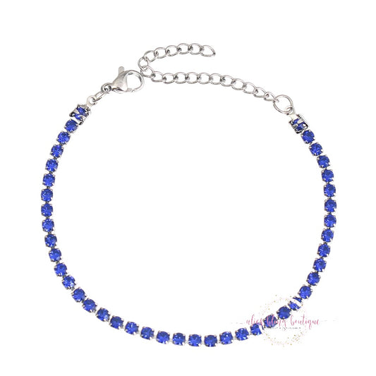 Eternal Sparkle - Blue Bracelet - Alies Bling Bar
