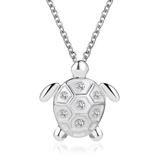 Crystal Tides - White Necklace - Alies Bling Bar