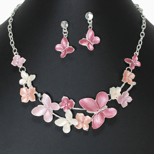 PREORDER - Meadow Whispers - Pink Necklace