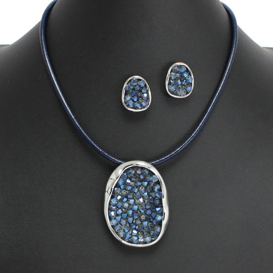 PREORDER - Midnight Spark - Blue Necklace