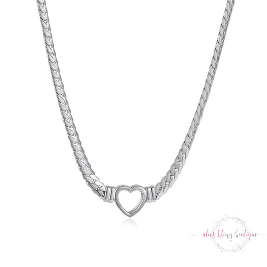 My Heart Belongs Necklace - Alies Bling Bar