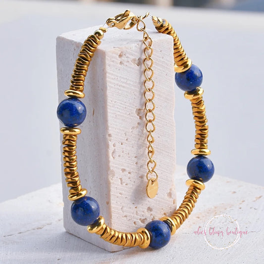 Gleaming Essence Bracelet in Celite - Wow Wed - Alies Bling Bar
