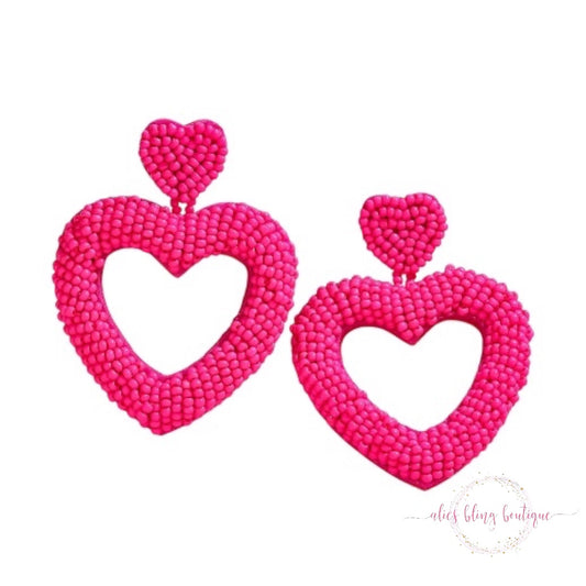 Open Your Heart Earrings - Wow Wed - Alies Bling Bar