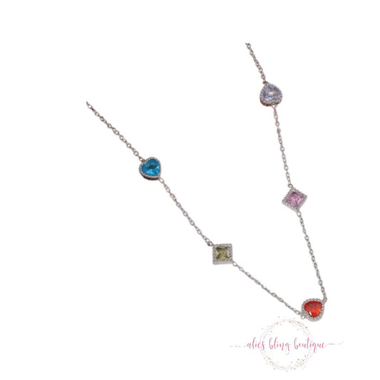 Color Of Love Necklace - Alies Bling Bar